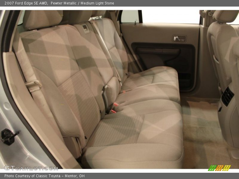 Pewter Metallic / Medium Light Stone 2007 Ford Edge SE AWD
