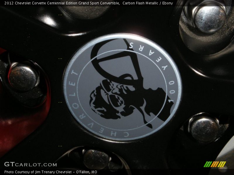  2012 Corvette Centennial Edition Grand Sport Convertible Logo