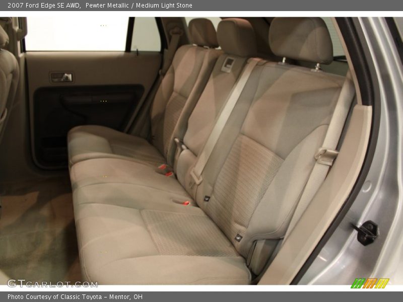 Pewter Metallic / Medium Light Stone 2007 Ford Edge SE AWD