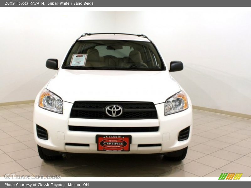 Super White / Sand Beige 2009 Toyota RAV4 I4