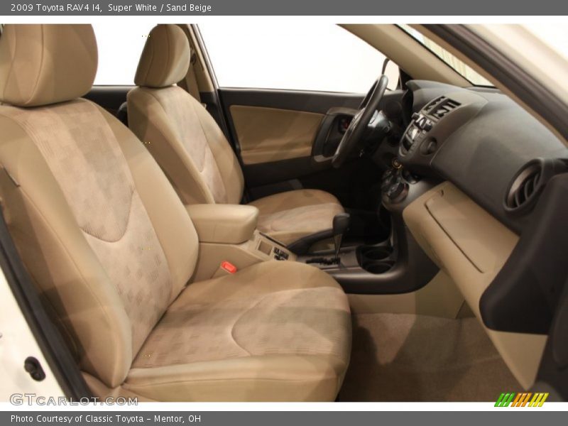 Super White / Sand Beige 2009 Toyota RAV4 I4