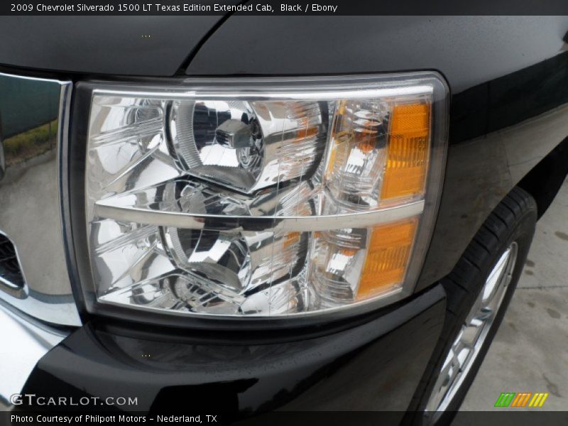 Black / Ebony 2009 Chevrolet Silverado 1500 LT Texas Edition Extended Cab