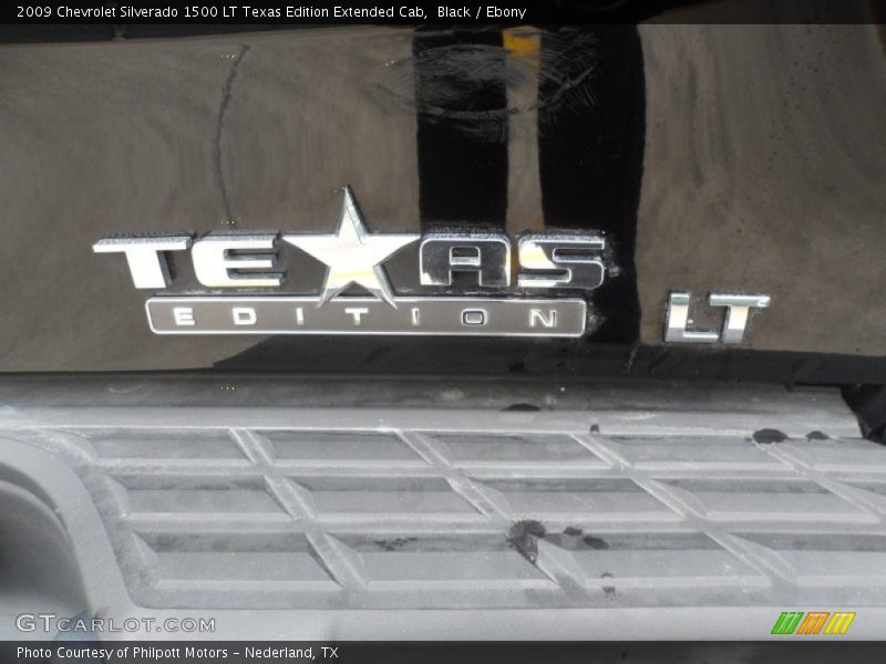 Black / Ebony 2009 Chevrolet Silverado 1500 LT Texas Edition Extended Cab