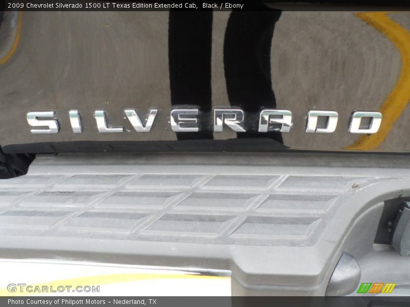 Black / Ebony 2009 Chevrolet Silverado 1500 LT Texas Edition Extended Cab