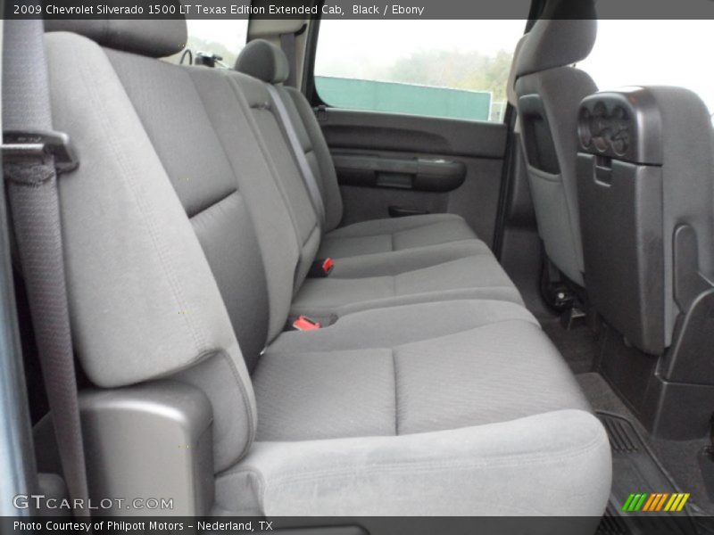 Black / Ebony 2009 Chevrolet Silverado 1500 LT Texas Edition Extended Cab