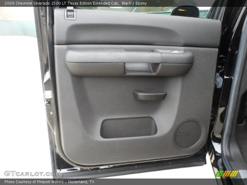 Black / Ebony 2009 Chevrolet Silverado 1500 LT Texas Edition Extended Cab