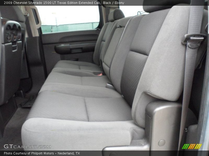 Black / Ebony 2009 Chevrolet Silverado 1500 LT Texas Edition Extended Cab