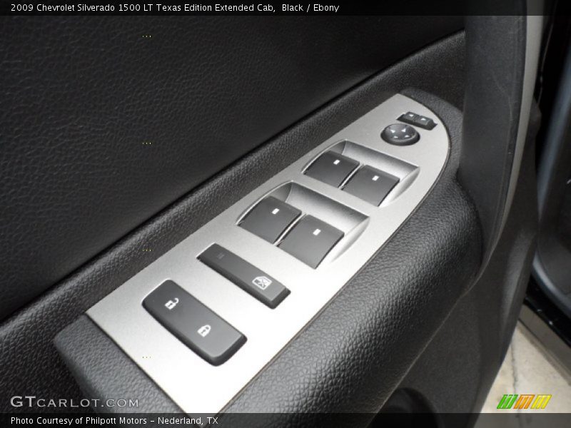 Black / Ebony 2009 Chevrolet Silverado 1500 LT Texas Edition Extended Cab