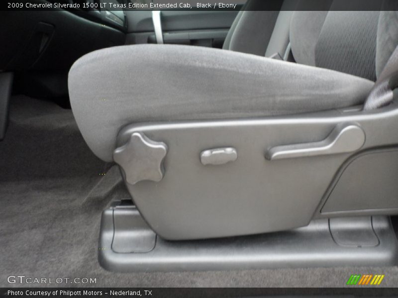 Black / Ebony 2009 Chevrolet Silverado 1500 LT Texas Edition Extended Cab