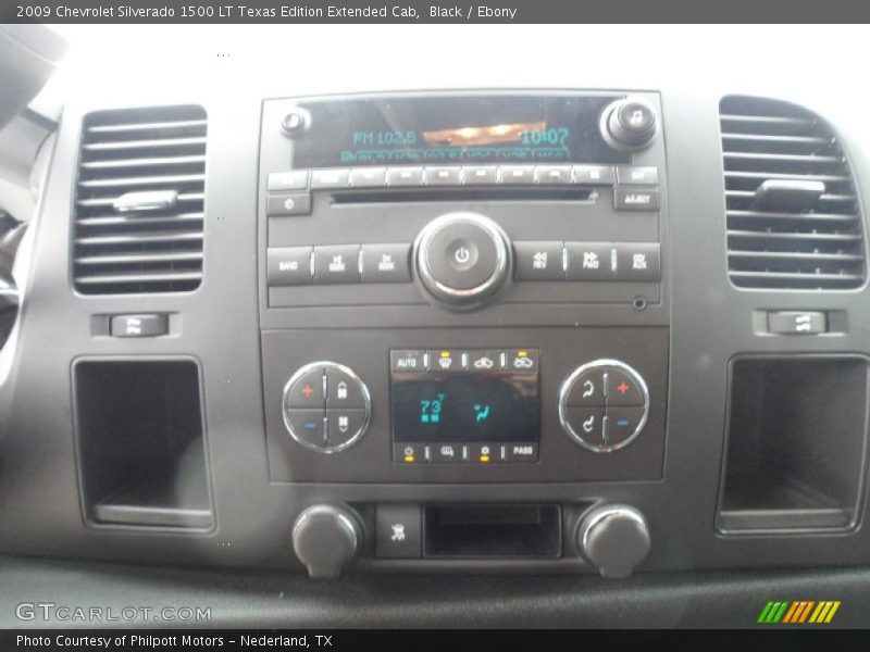 Black / Ebony 2009 Chevrolet Silverado 1500 LT Texas Edition Extended Cab