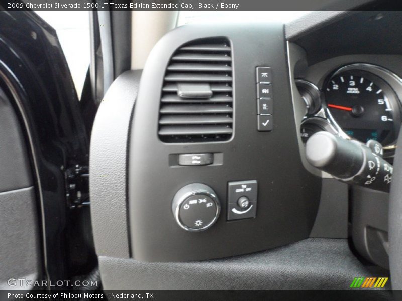 Black / Ebony 2009 Chevrolet Silverado 1500 LT Texas Edition Extended Cab