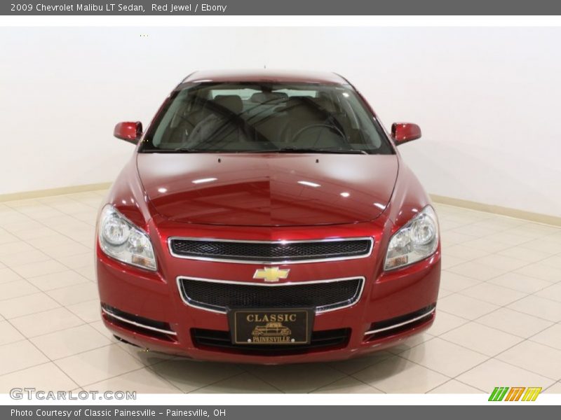 Red Jewel / Ebony 2009 Chevrolet Malibu LT Sedan