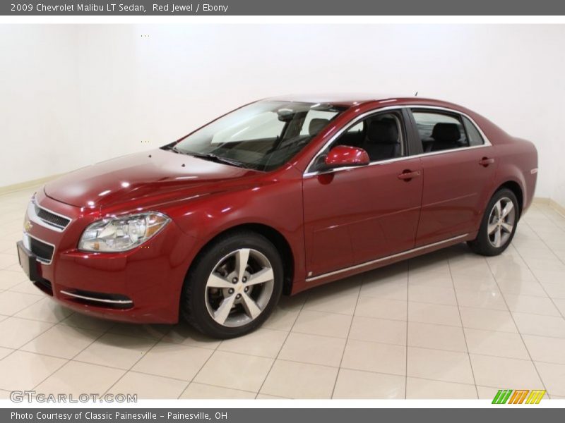 Red Jewel / Ebony 2009 Chevrolet Malibu LT Sedan