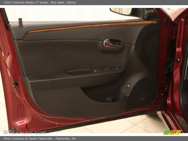 Red Jewel / Ebony 2009 Chevrolet Malibu LT Sedan
