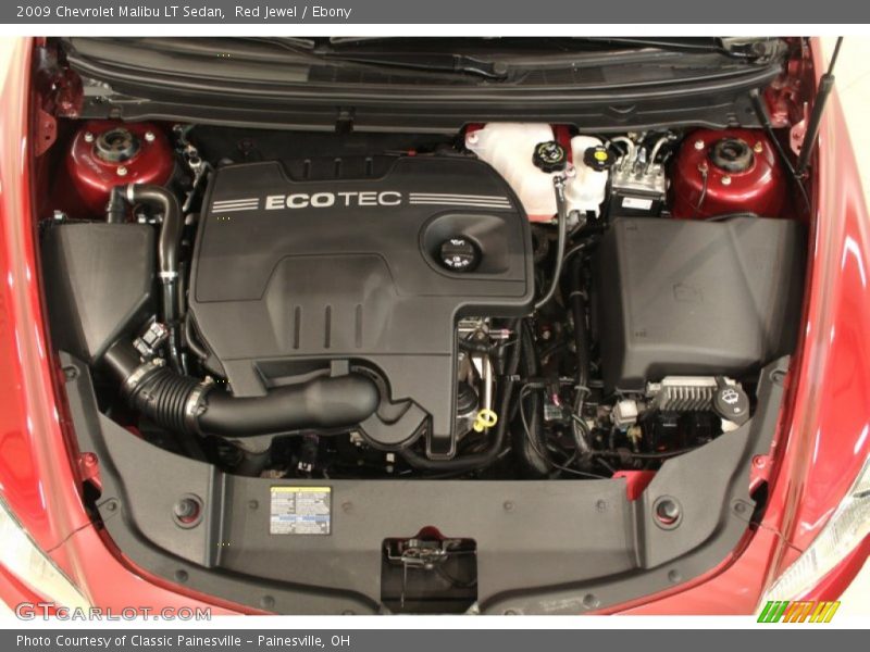 Red Jewel / Ebony 2009 Chevrolet Malibu LT Sedan