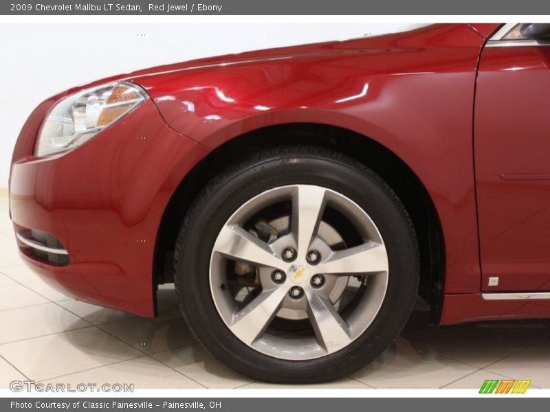 Red Jewel / Ebony 2009 Chevrolet Malibu LT Sedan
