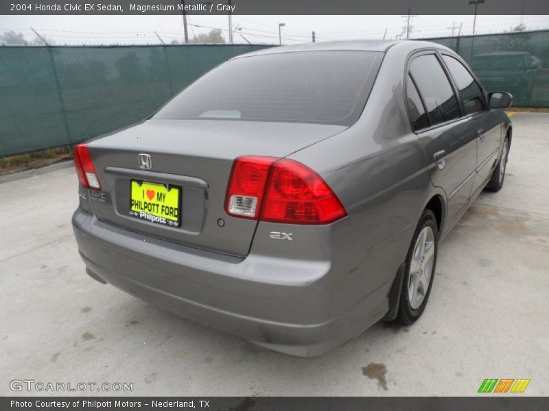 Magnesium Metallic / Gray 2004 Honda Civic EX Sedan