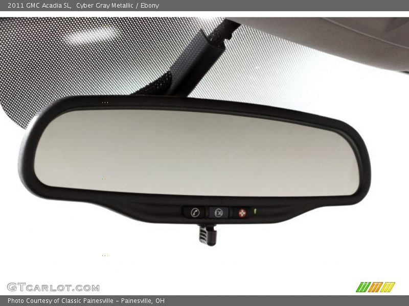 Cyber Gray Metallic / Ebony 2011 GMC Acadia SL