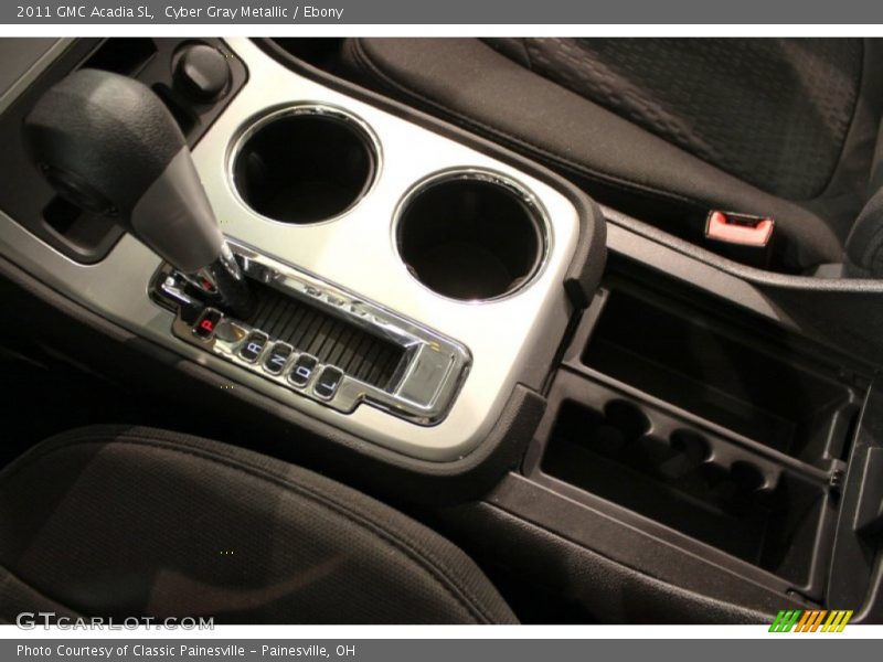 Cyber Gray Metallic / Ebony 2011 GMC Acadia SL