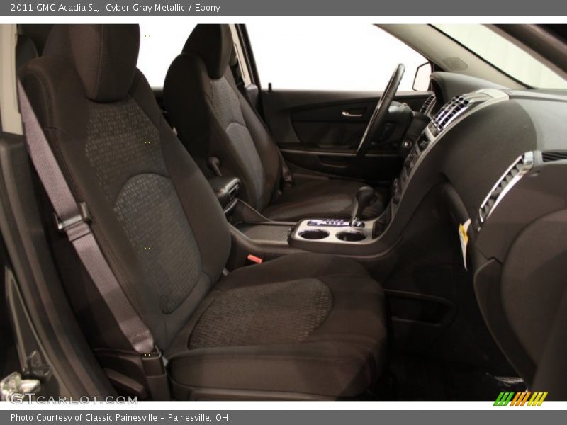 Cyber Gray Metallic / Ebony 2011 GMC Acadia SL
