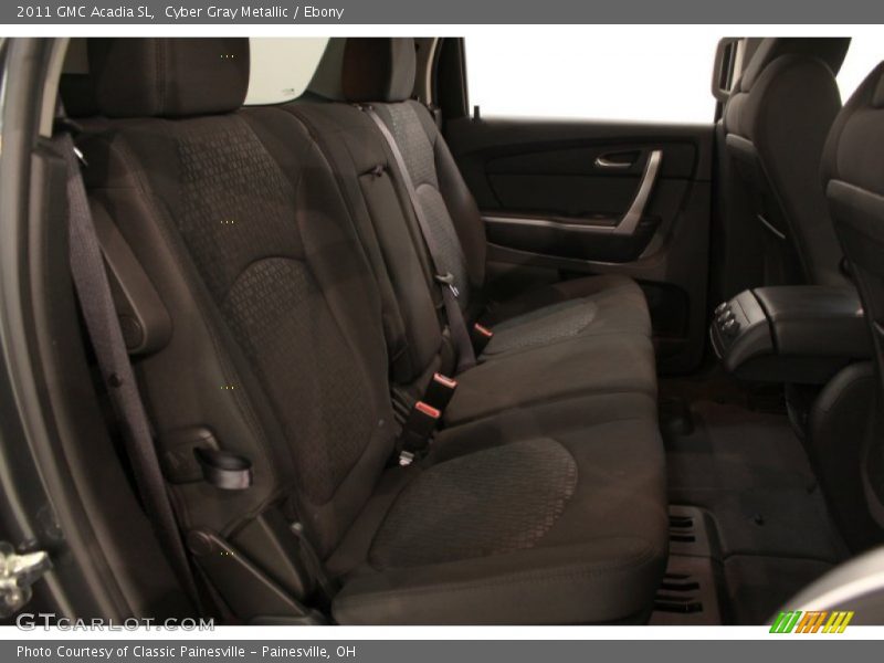 Cyber Gray Metallic / Ebony 2011 GMC Acadia SL