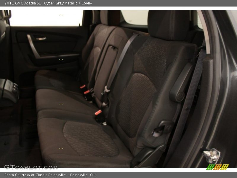 Cyber Gray Metallic / Ebony 2011 GMC Acadia SL