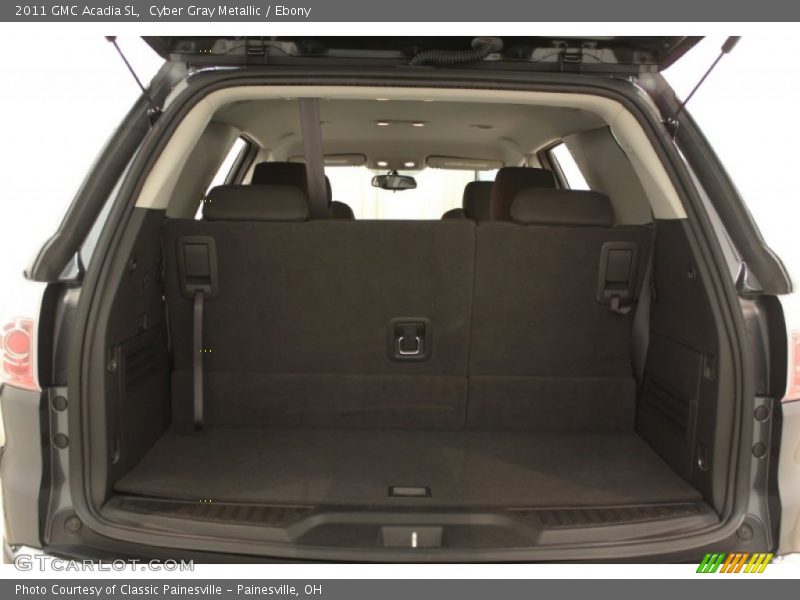 Cyber Gray Metallic / Ebony 2011 GMC Acadia SL