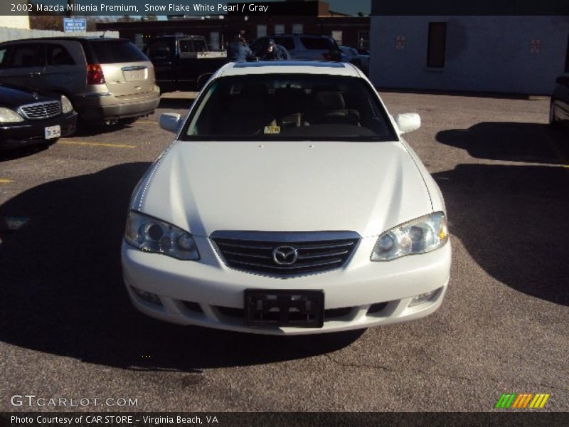 Snow Flake White Pearl / Gray 2002 Mazda Millenia Premium