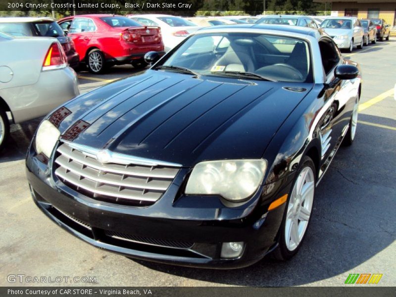 Black / Dark Slate Gray 2004 Chrysler Crossfire Limited Coupe