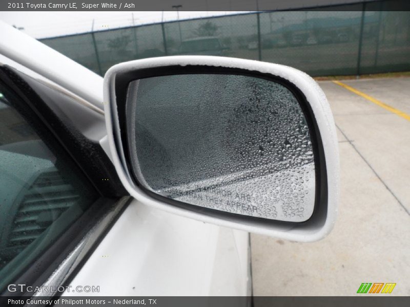 Super White / Ash 2011 Toyota Camry LE