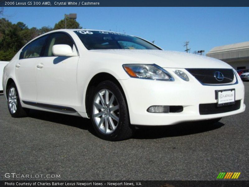 Crystal White / Cashmere 2006 Lexus GS 300 AWD