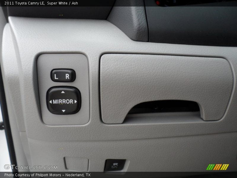 Super White / Ash 2011 Toyota Camry LE