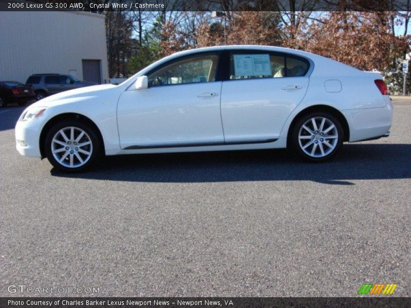 Crystal White / Cashmere 2006 Lexus GS 300 AWD