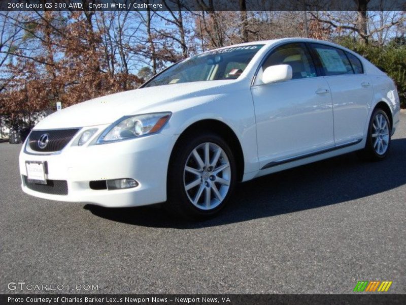 Crystal White / Cashmere 2006 Lexus GS 300 AWD