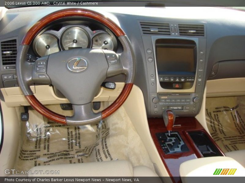 Crystal White / Cashmere 2006 Lexus GS 300 AWD