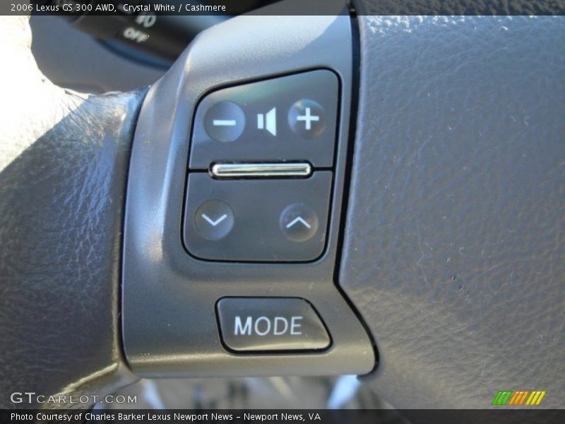 Crystal White / Cashmere 2006 Lexus GS 300 AWD