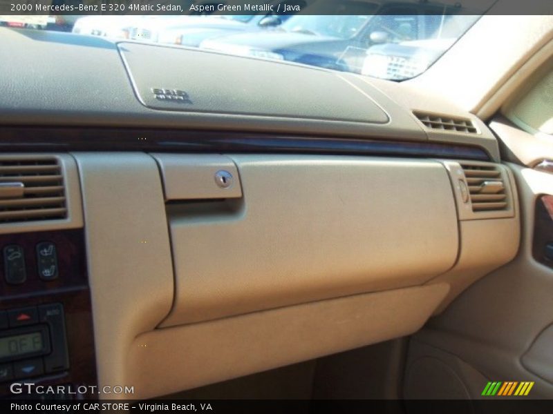 Aspen Green Metallic / Java 2000 Mercedes-Benz E 320 4Matic Sedan