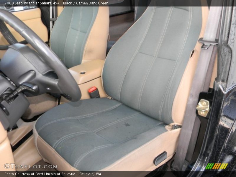  2000 Wrangler Sahara 4x4 Camel/Dark Green Interior
