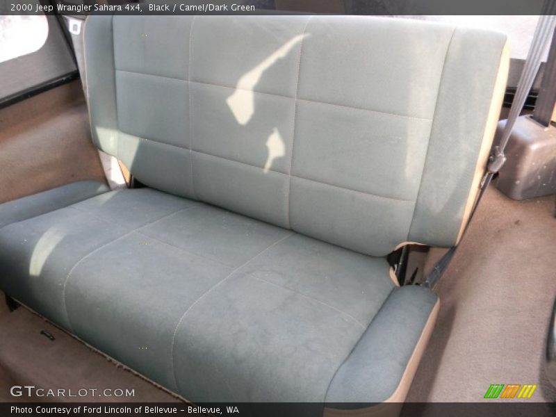 Black / Camel/Dark Green 2000 Jeep Wrangler Sahara 4x4