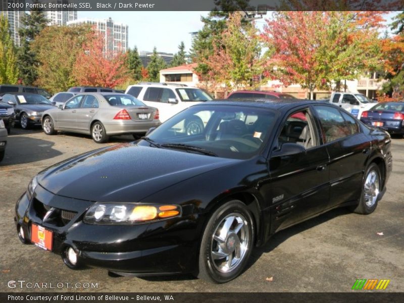 Black / Dark Pewter 2000 Pontiac Bonneville SSEi