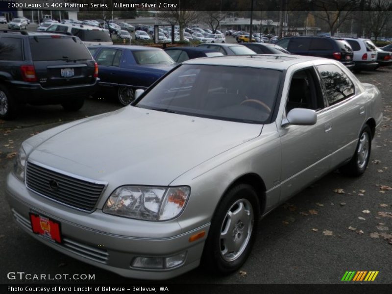 Millenium Silver / Gray 2000 Lexus LS 400 Platinum Series