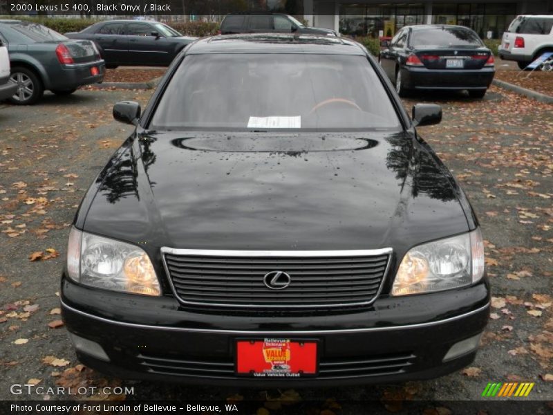 Black Onyx / Black 2000 Lexus LS 400