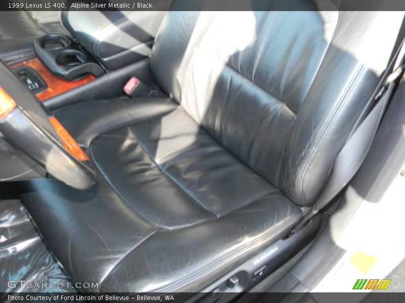 Alpine Silver Metallic / Black 1999 Lexus LS 400