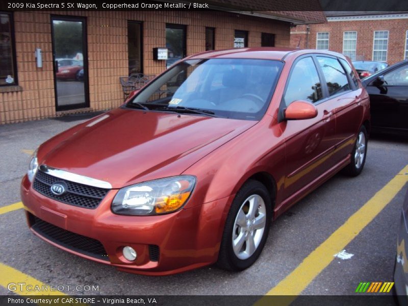Front 3/4 View of 2009 Spectra 5 SX Wagon