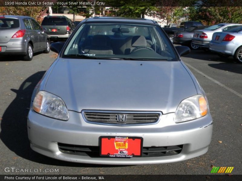 Vogue Silver Metallic / Gray 1998 Honda Civic LX Sedan