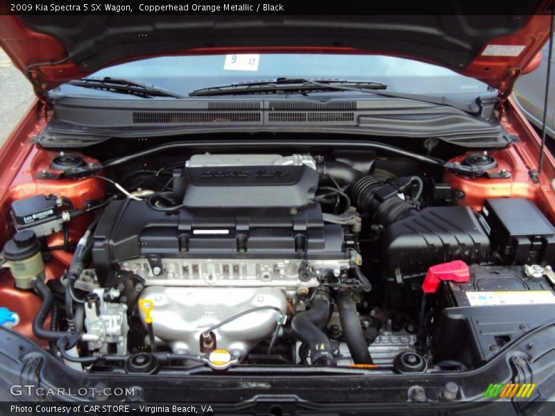  2009 Spectra 5 SX Wagon Engine - 2.0 Liter DOHC 16-Valve CVVT 4 Cylinder