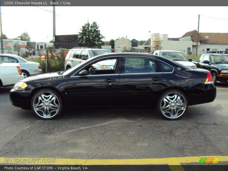 Black / Gray 2006 Chevrolet Impala LS