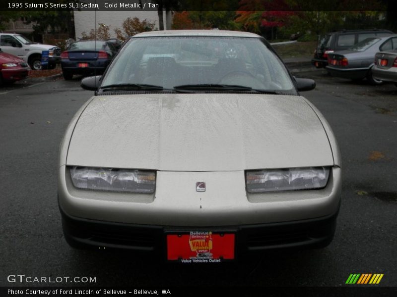 Gold Metallic / Tan 1995 Saturn S Series SL1 Sedan
