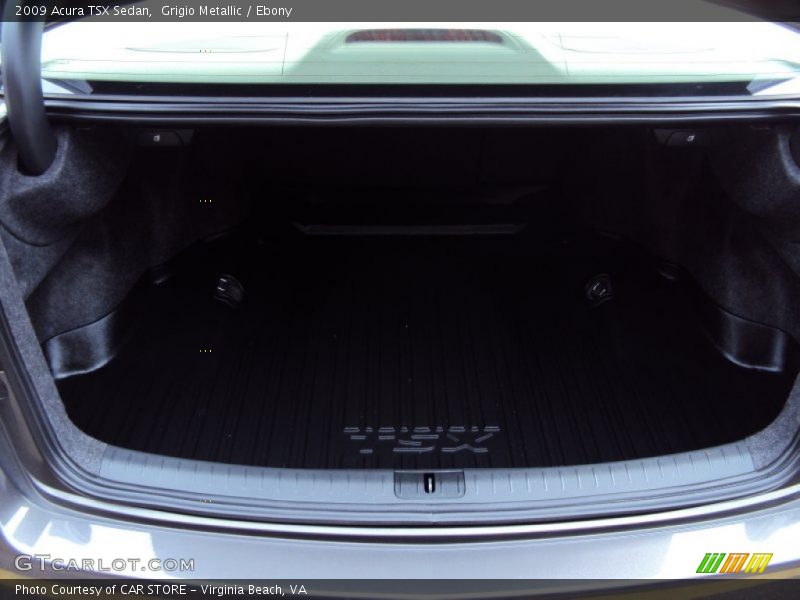 Grigio Metallic / Ebony 2009 Acura TSX Sedan