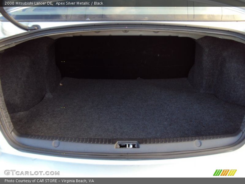 Apex Silver Metallic / Black 2008 Mitsubishi Lancer DE